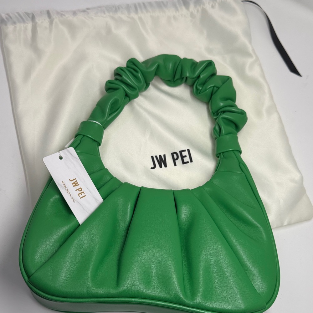 JW PEI Vibrant Green Shoulder Bag